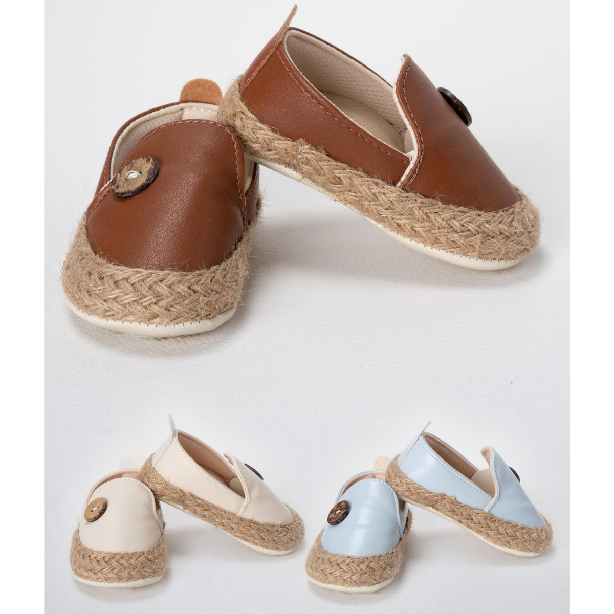 Baby Jungen Schuhe 👶🩵 | 3 Farben erhältlich | Bequeme Softsohle