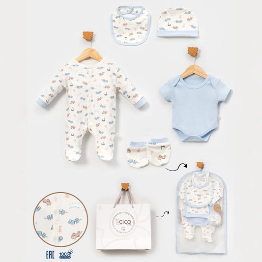 Baby Geschenkset Hellblau