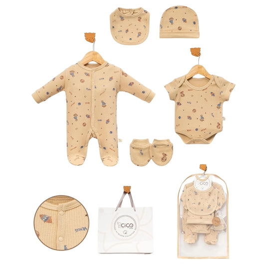 Baby Geschenkset Beige