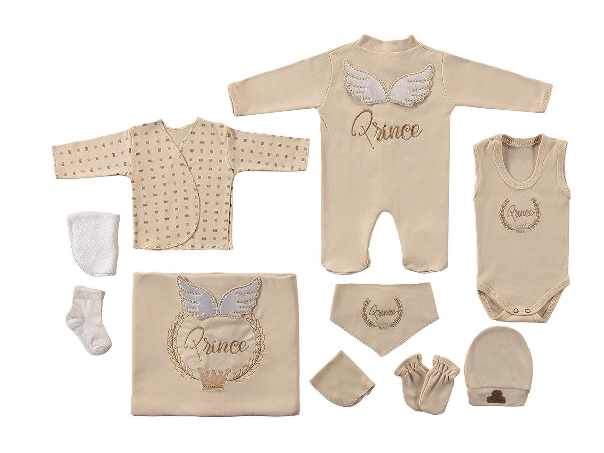 Erstlingsset Baumwolle Prince Princess