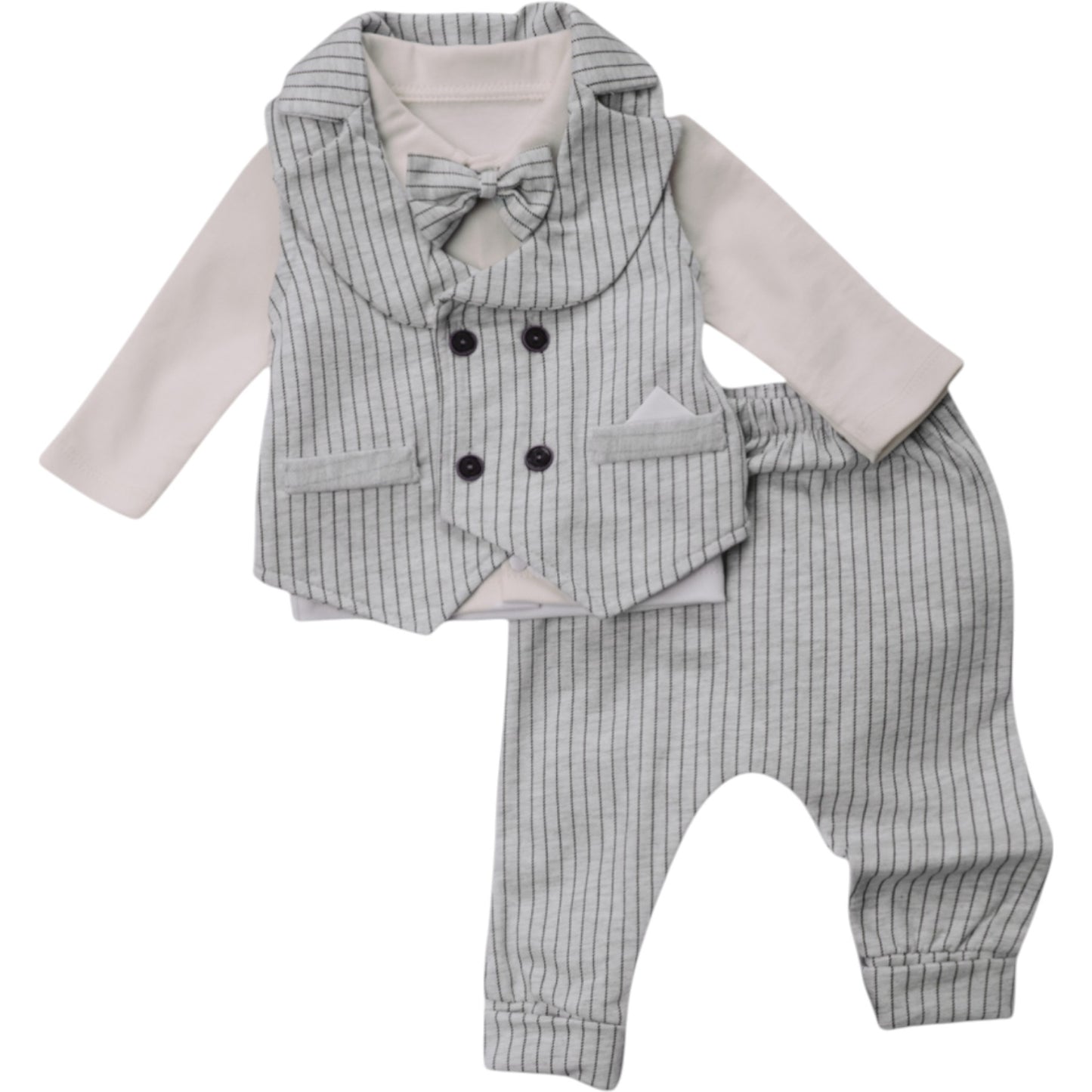 Babyjungen Anzug-Set – elegant & zeitlos 👶🤍