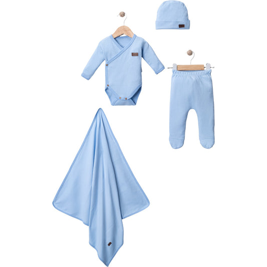 Erstlingsset für Neugeborene – 4-teilig & super weich 👶💕