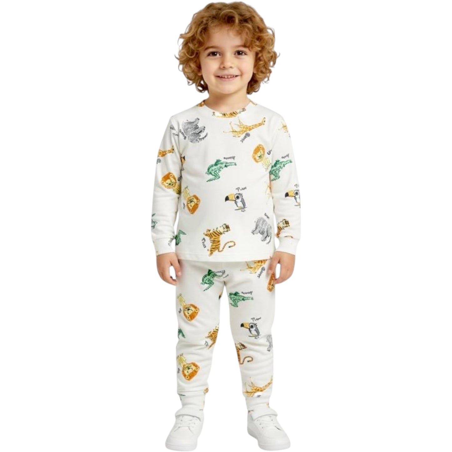 Jungen Pyjama-Set – bequem & verspielt 🦁🐯