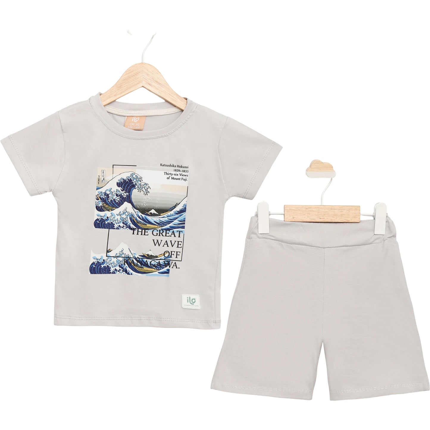 Jungen Set Wellenprint