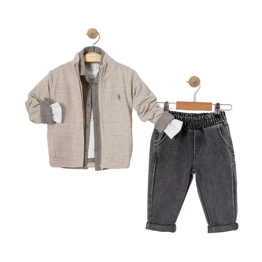 Baby Jungen Outfit 4-teilig