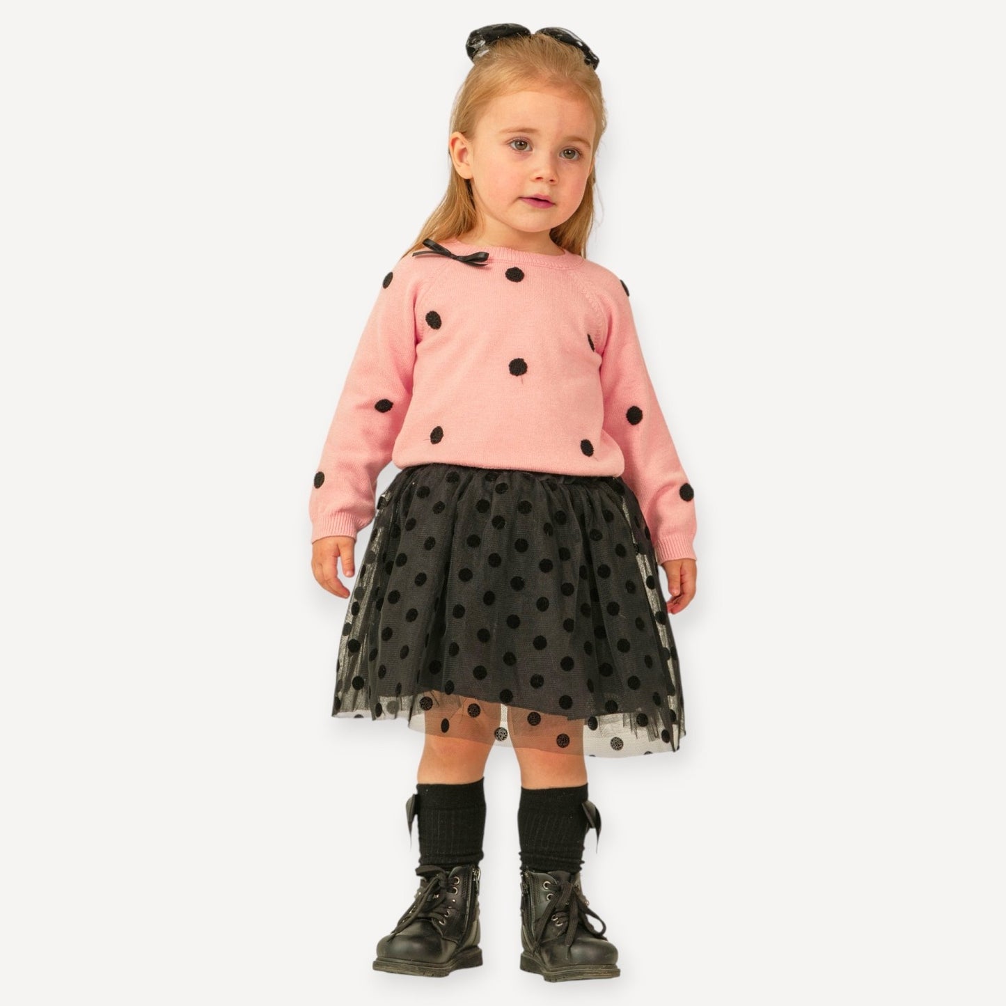 Mädchen Outfit Set – verspielt & elegant (3-teilig) 🎀👧