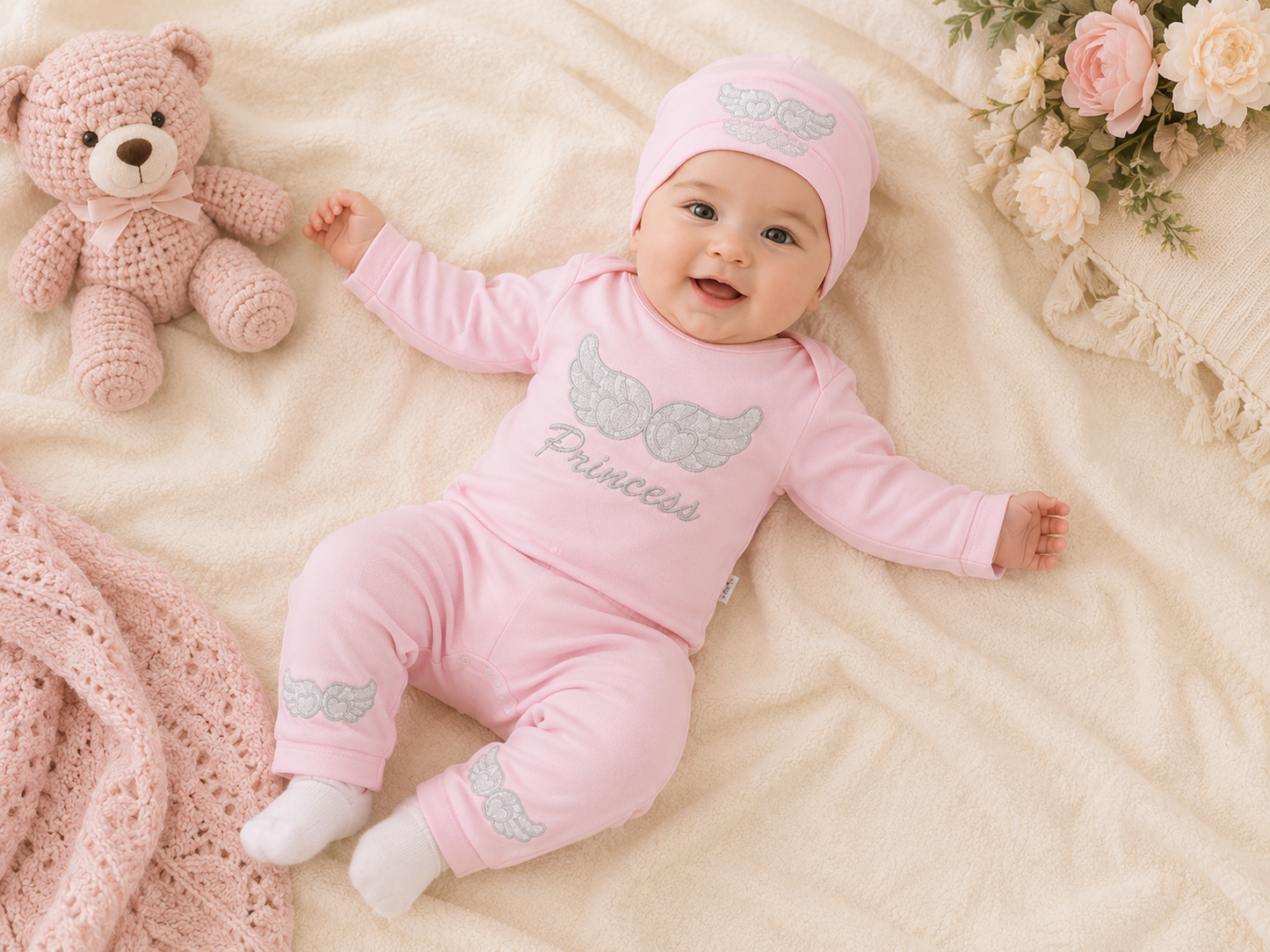 Baby-Set 3-teilig Princess