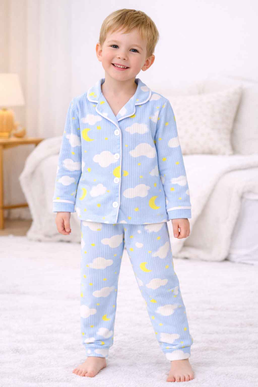 Baby Pyjama Set Wolken