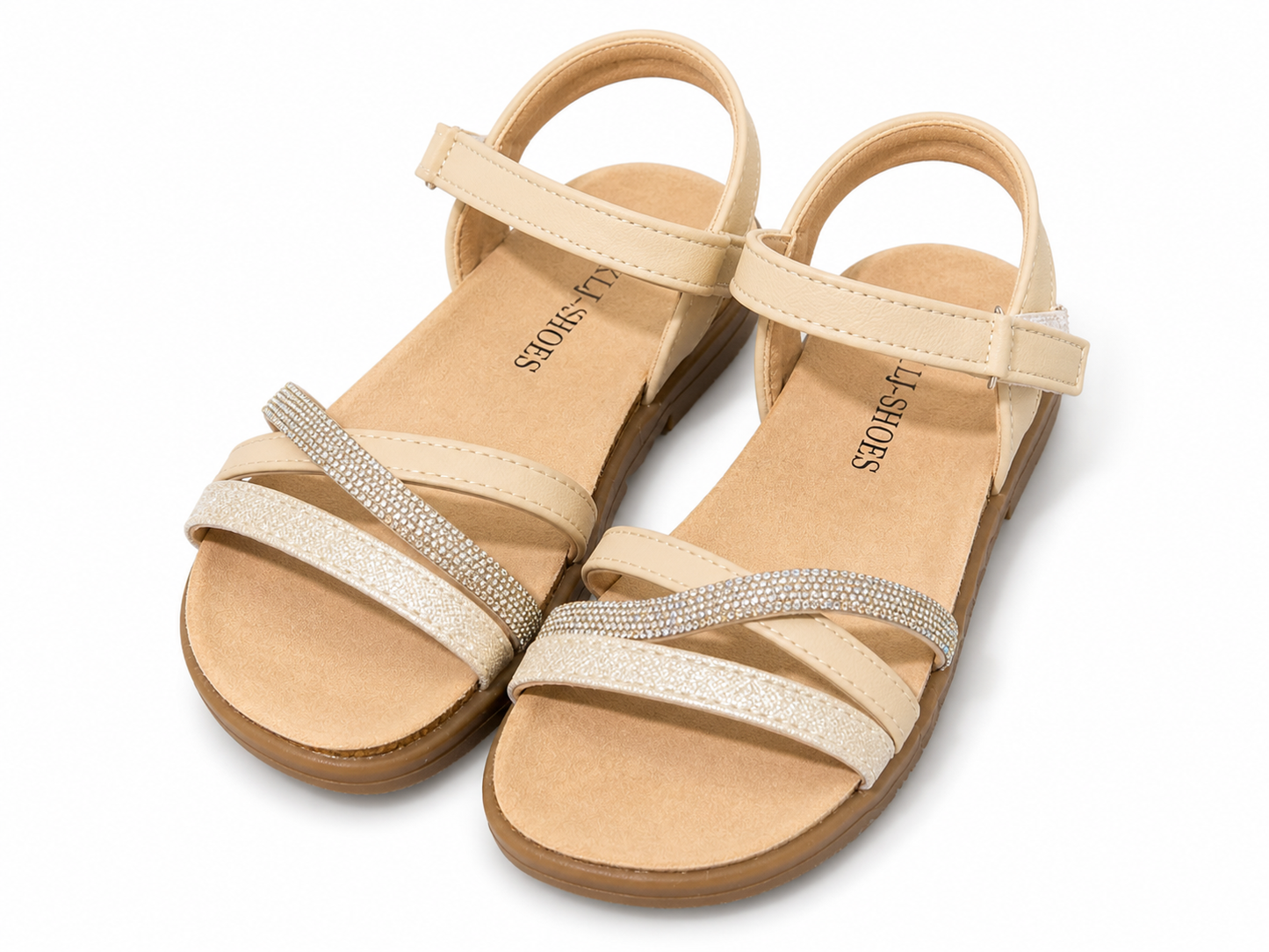 Sandalen Glitzer Riemen
