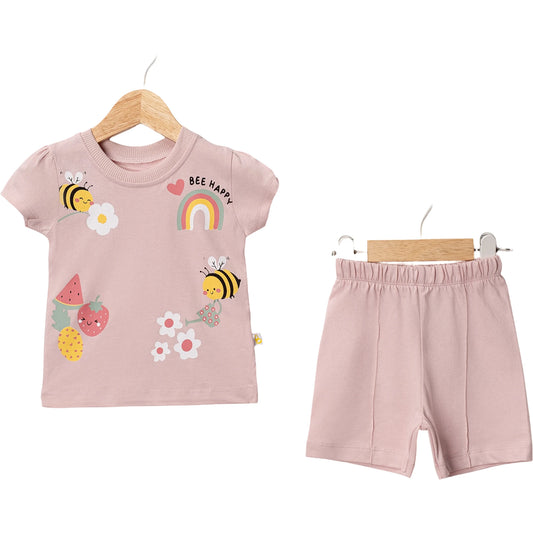 Baby Mädchen Set Biene 2-teilig