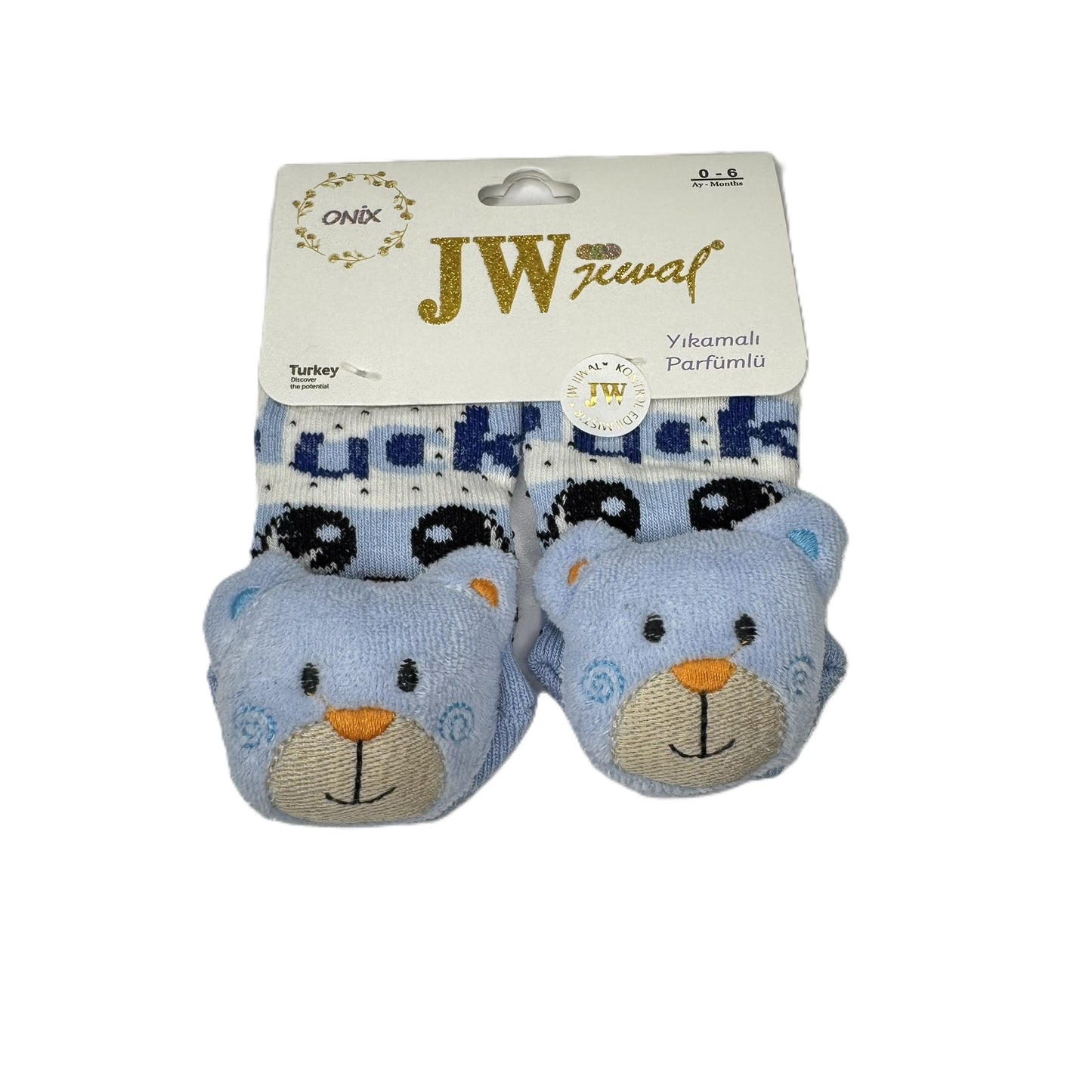 Babysocken 0–6 Monate – Tiermotiv
