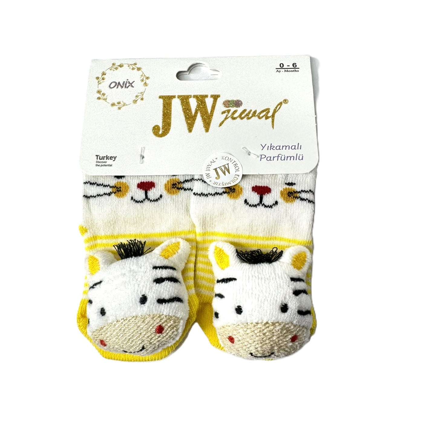 Babysocken 0–6 Monate – Tiermotiv
