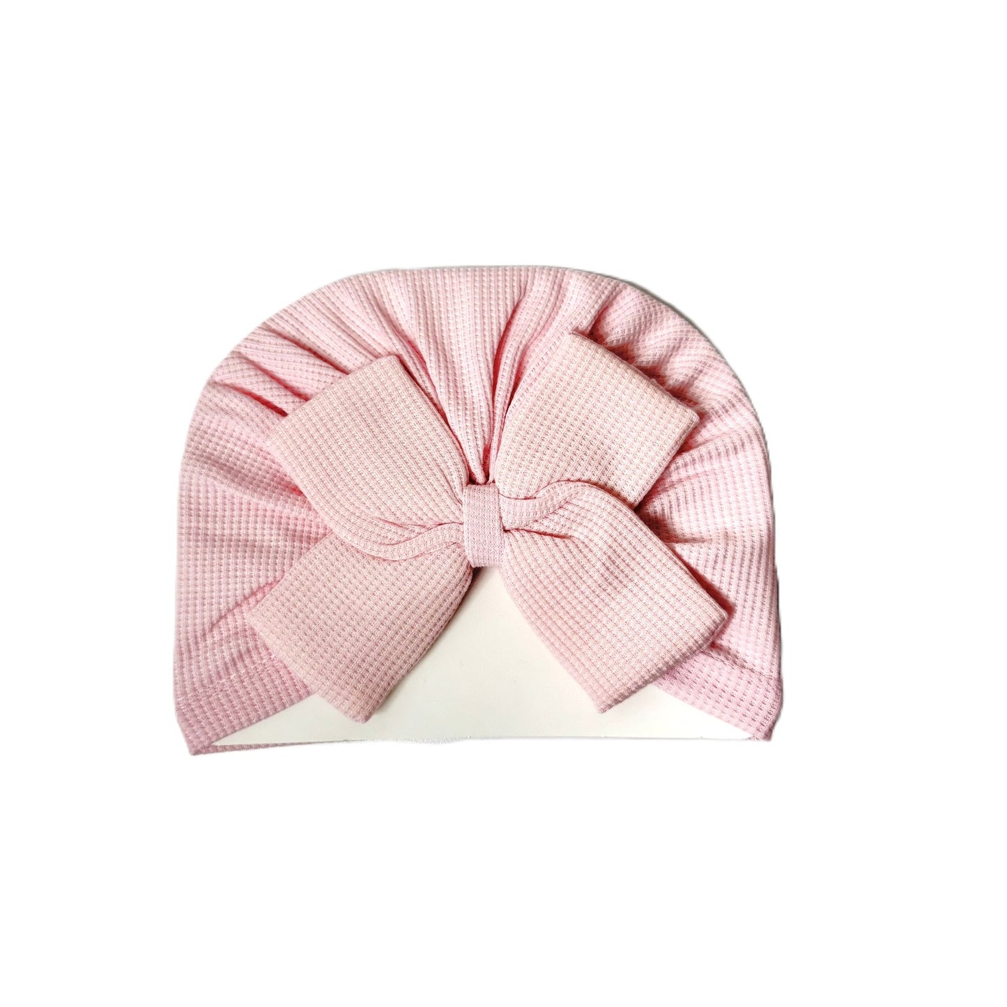 Baby Turban Mütze mit großer Schleife – 5 Farben erhältlich