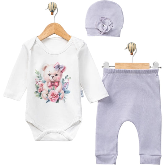 Baby Outfit Set Teddybär