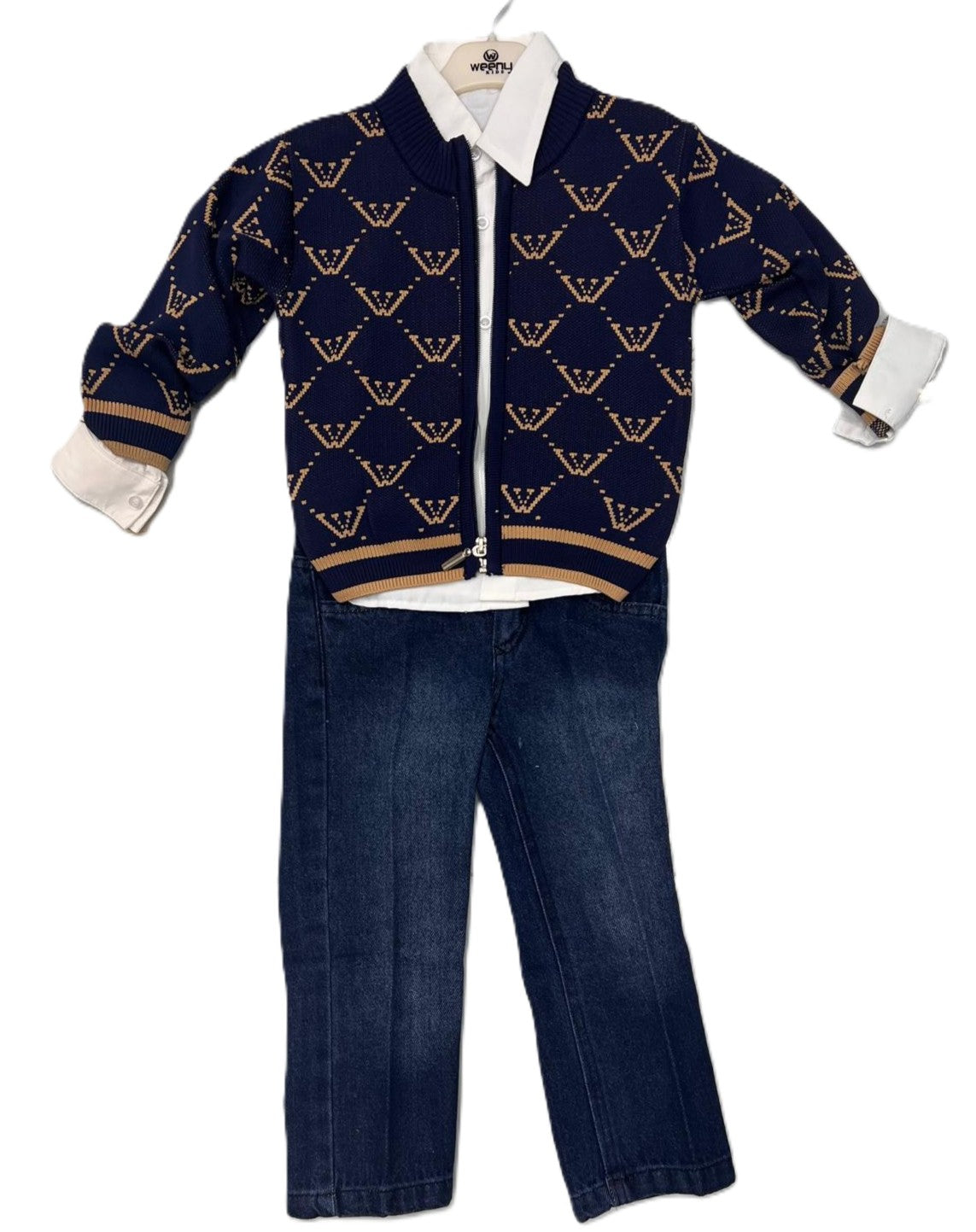 Jungen Outfit Set – stilvoll & modern (3-teilig) 👦✨