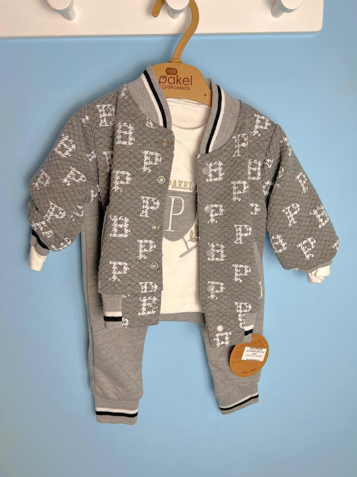 Baby Kombiset Jacke mit Print