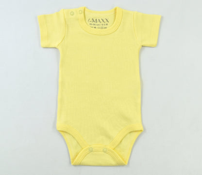 Kurzarm Baby Body Unisex – 4 Farben erhältlich | Weich & bequem