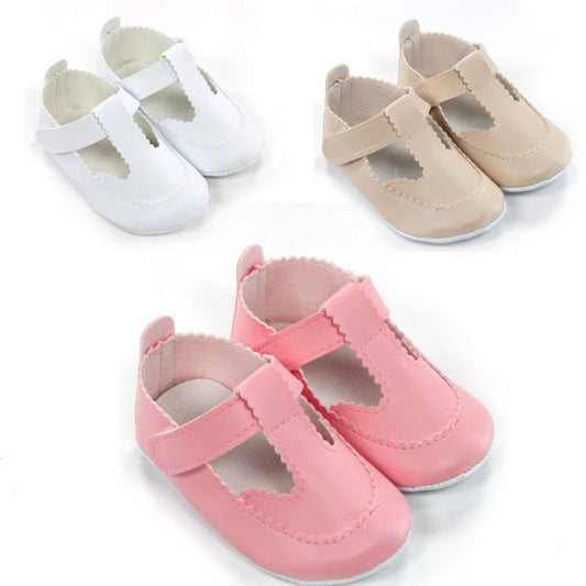 Süsse Baby Mädchen Schuhe 👶💗 | 3 Farben | Softsohle & Klettverschluss