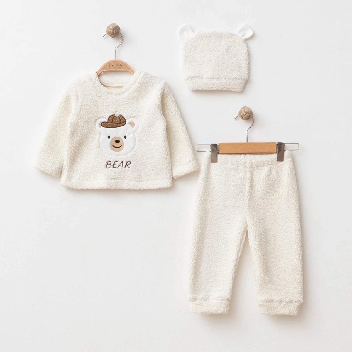 Baby-Outfit Teddy Creme Bear