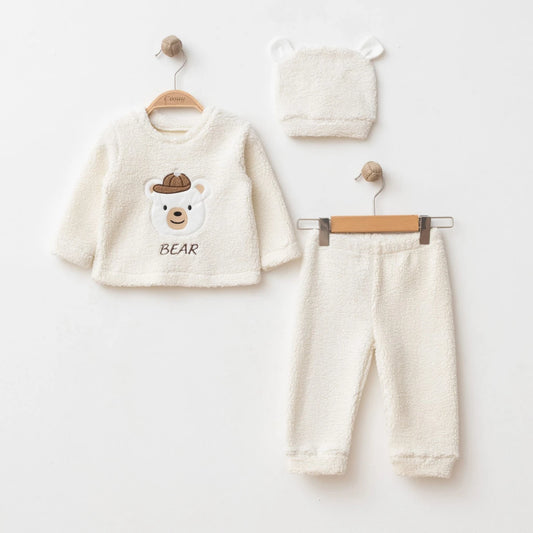 Baby-Outfit Teddy Creme Bear