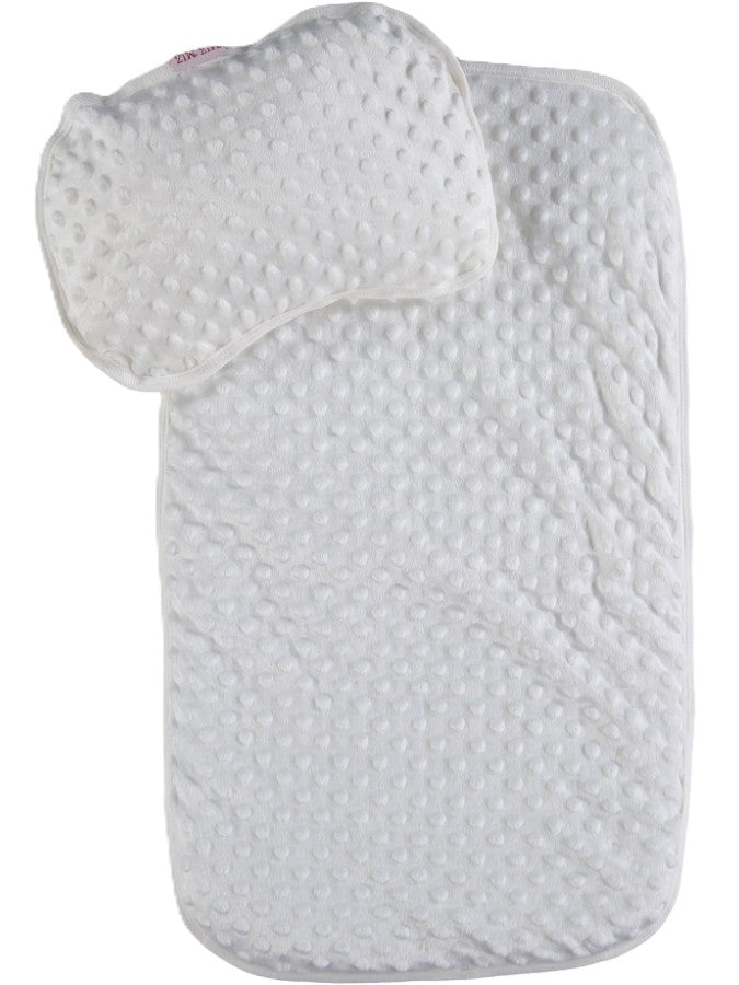 Weiche Wickelunterlage mit Kissen – für Babys | In 3 Farben erhältlich