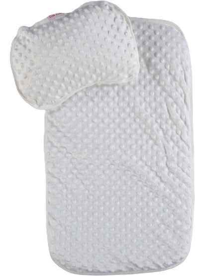 Weiche Wickelunterlage mit Kissen – für Babys | In 3 Farben erhältlich