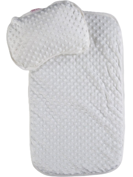 Weiche Wickelunterlage mit Kissen – für Babys | In 3 Farben erhältlich