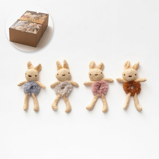 Süßer Mädchen-Haargummi mit Häschen | 4 Farben erhältlich