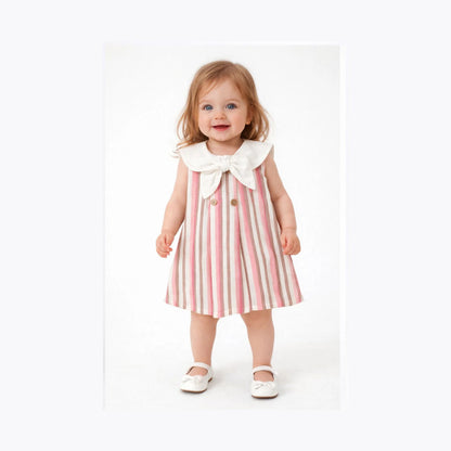 Kleid Baumwolle Streifen