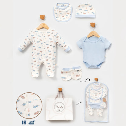 Baby Geschenkset Hellblau