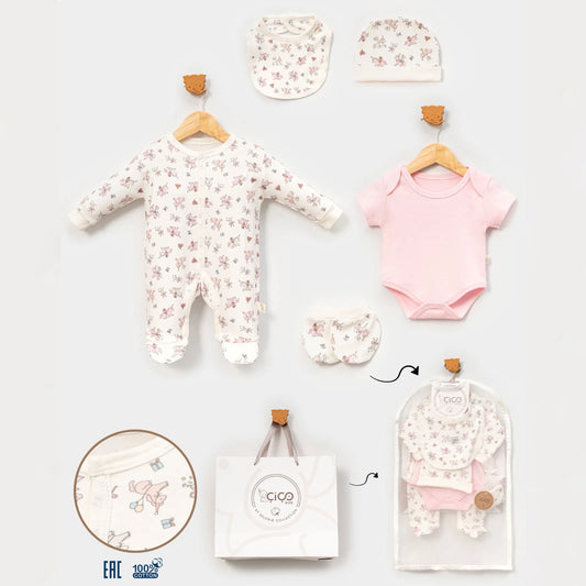 Baby Geschenkset Rosa