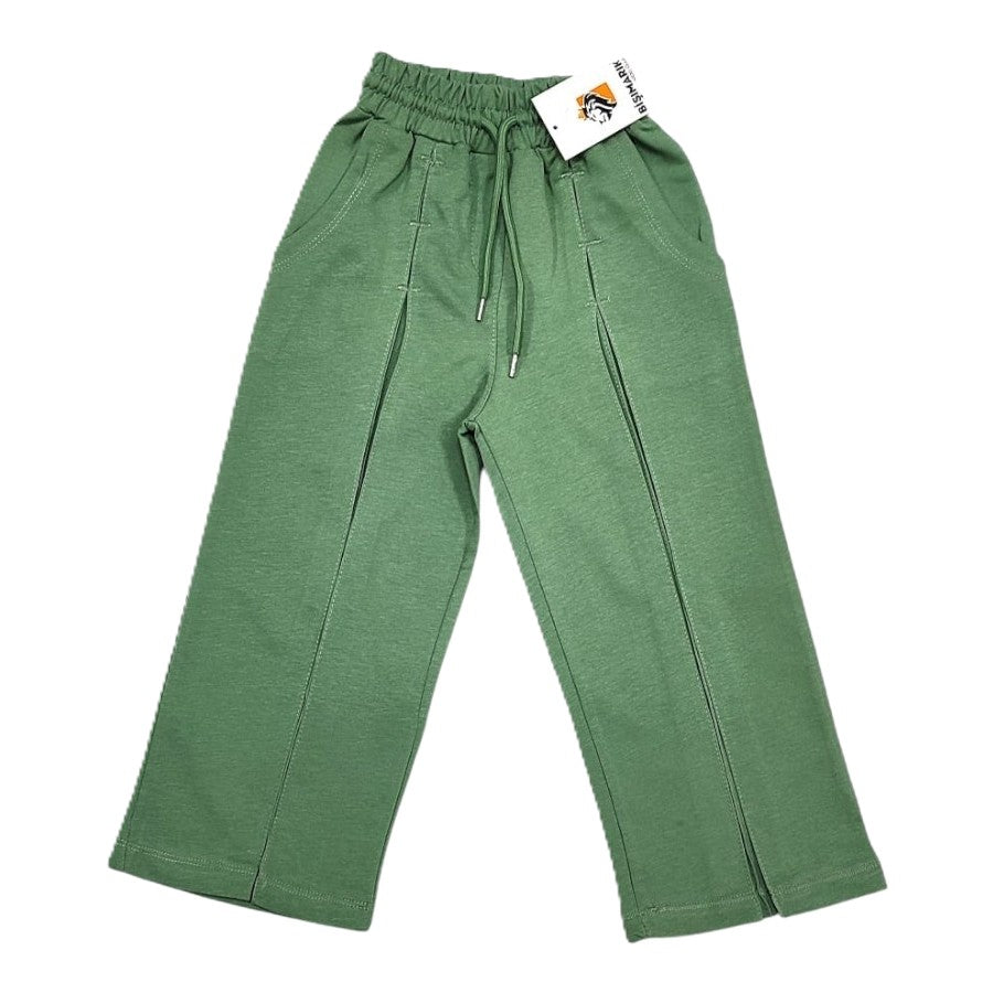 Mädchen Hose – bequem & modern in Grün & Schwarz👧💚