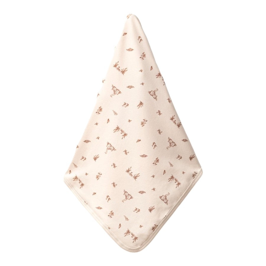 Babydecke Baumwolle Tiermuster