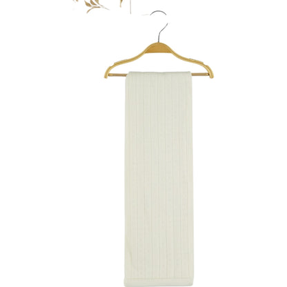 Doppellagige Babydecke aus 100 % Baumwolle – 3 Farben Hellblau, Rosa & Weiß