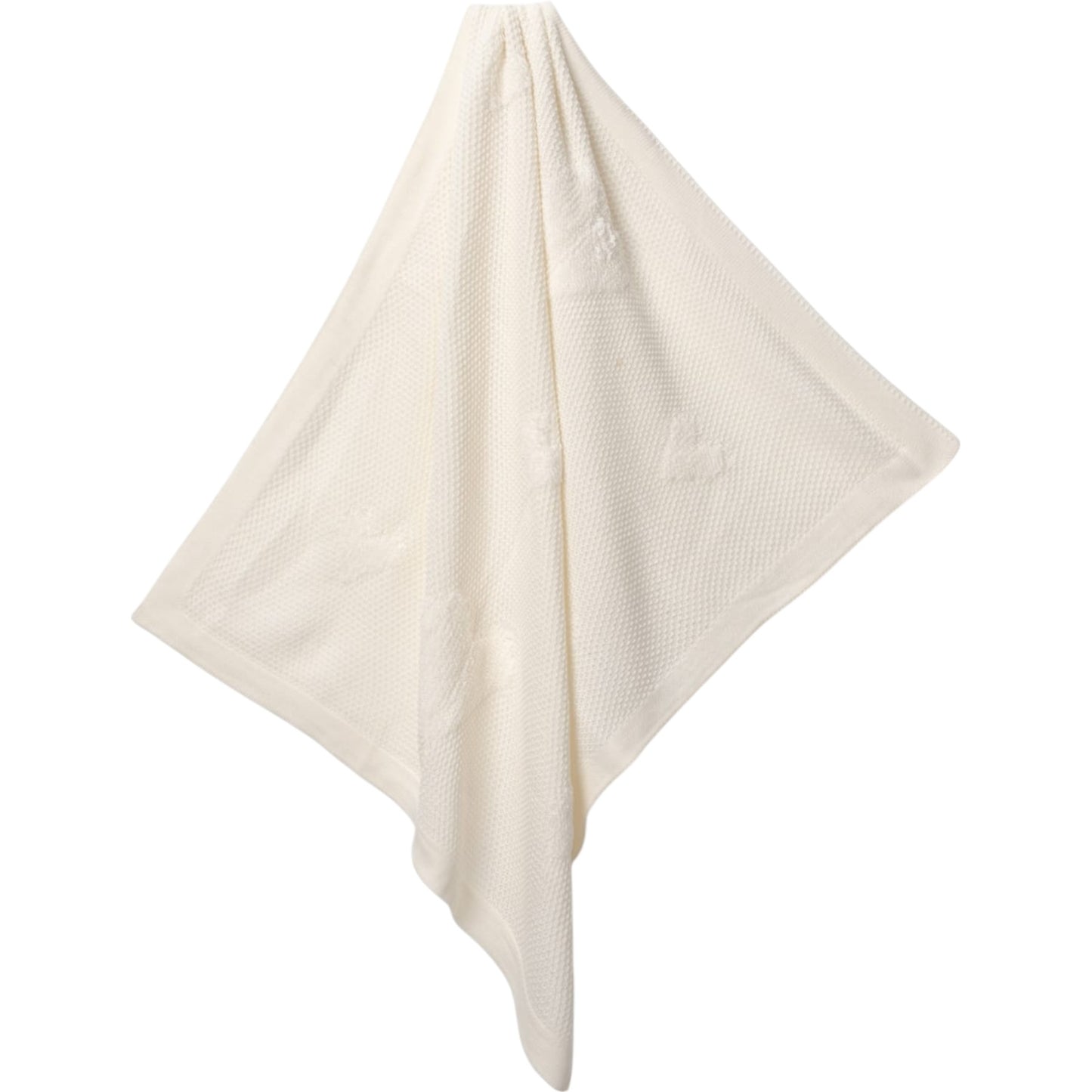 Strick-Babydecke „Tender Hearts“ – in 2 Farben erhältlich | Weich & atmungsaktiv