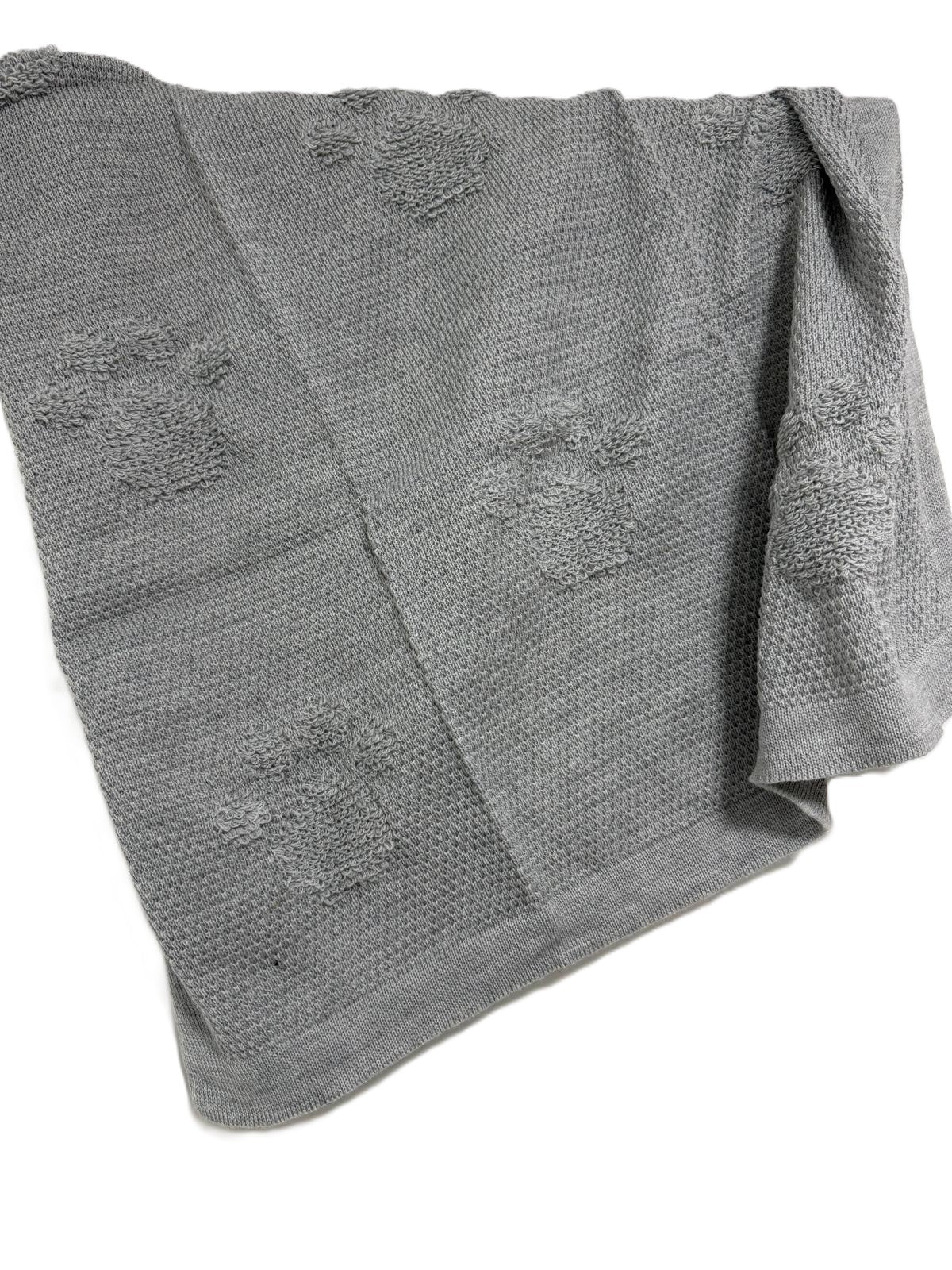 Strick-Babydecke „Tender Hearts“ – in 2 Farben erhältlich | Weich & atmungsaktiv