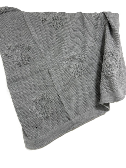 Strick-Babydecke „Tender Hearts“ – in 2 Farben erhältlich | Weich & atmungsaktiv