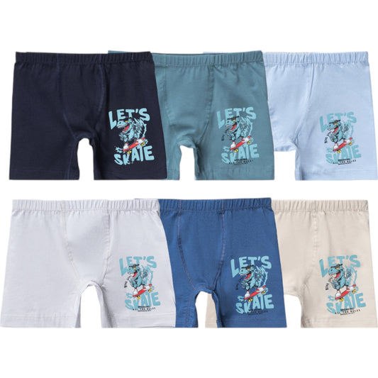 Jungen Boxershorts – 100% Baumwolle | 6 Farben