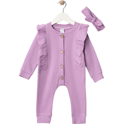 Baby Overall Rippoptik Haarband