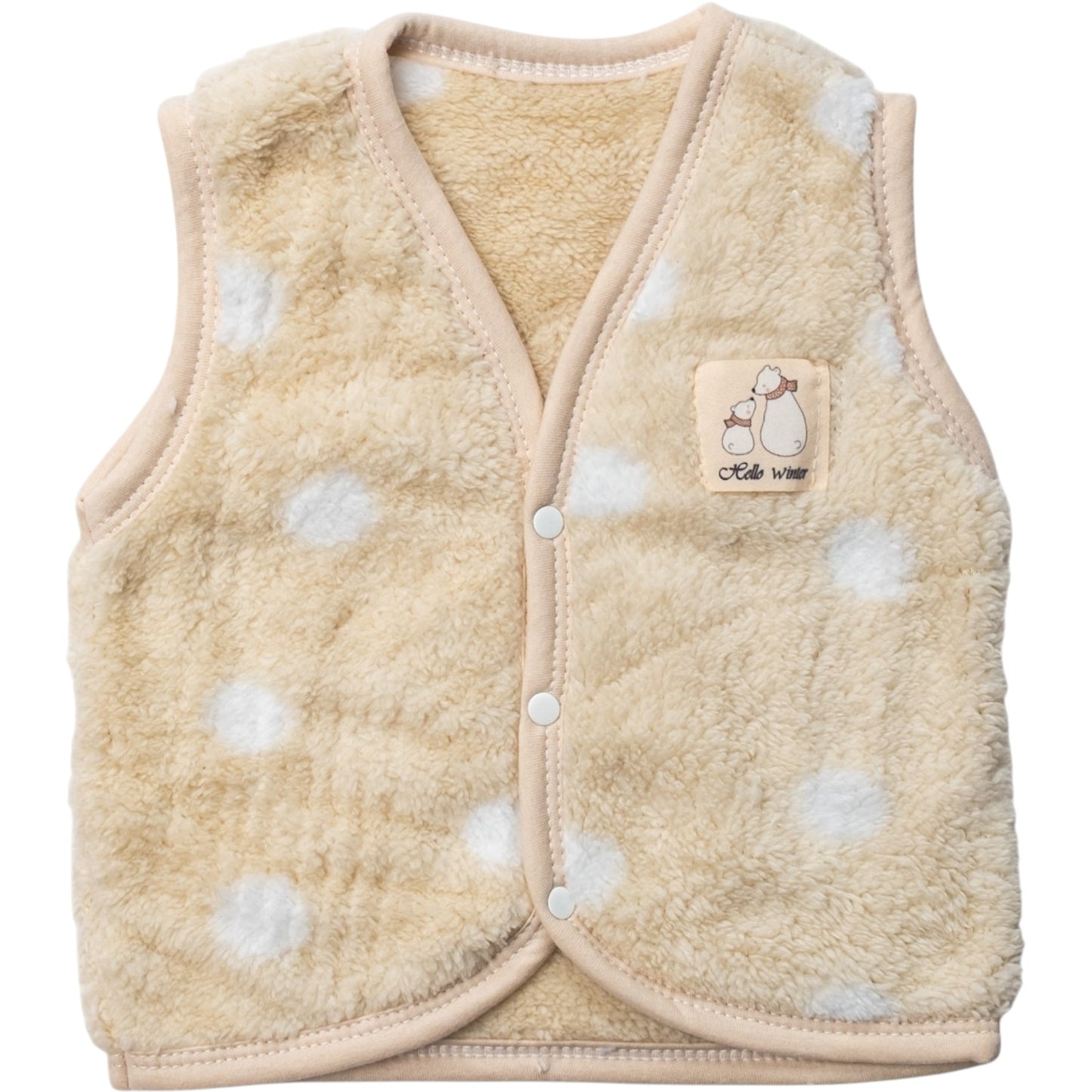 Baby Weste – kuschelig & warm 🤍🧸