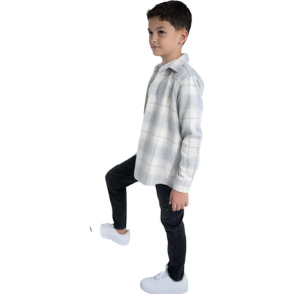 Holzfällerhemd für Jungen – in zwei Farben erhältlich