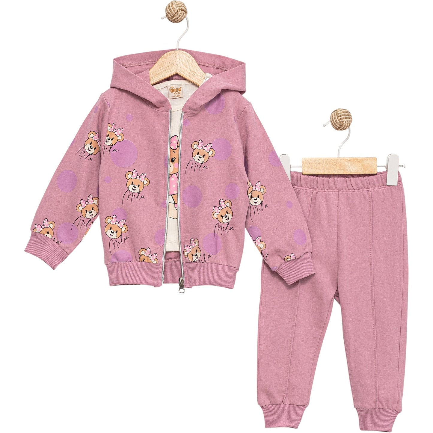 Babymädchen 3-teiliges Set – süß & bequem 🎀👶