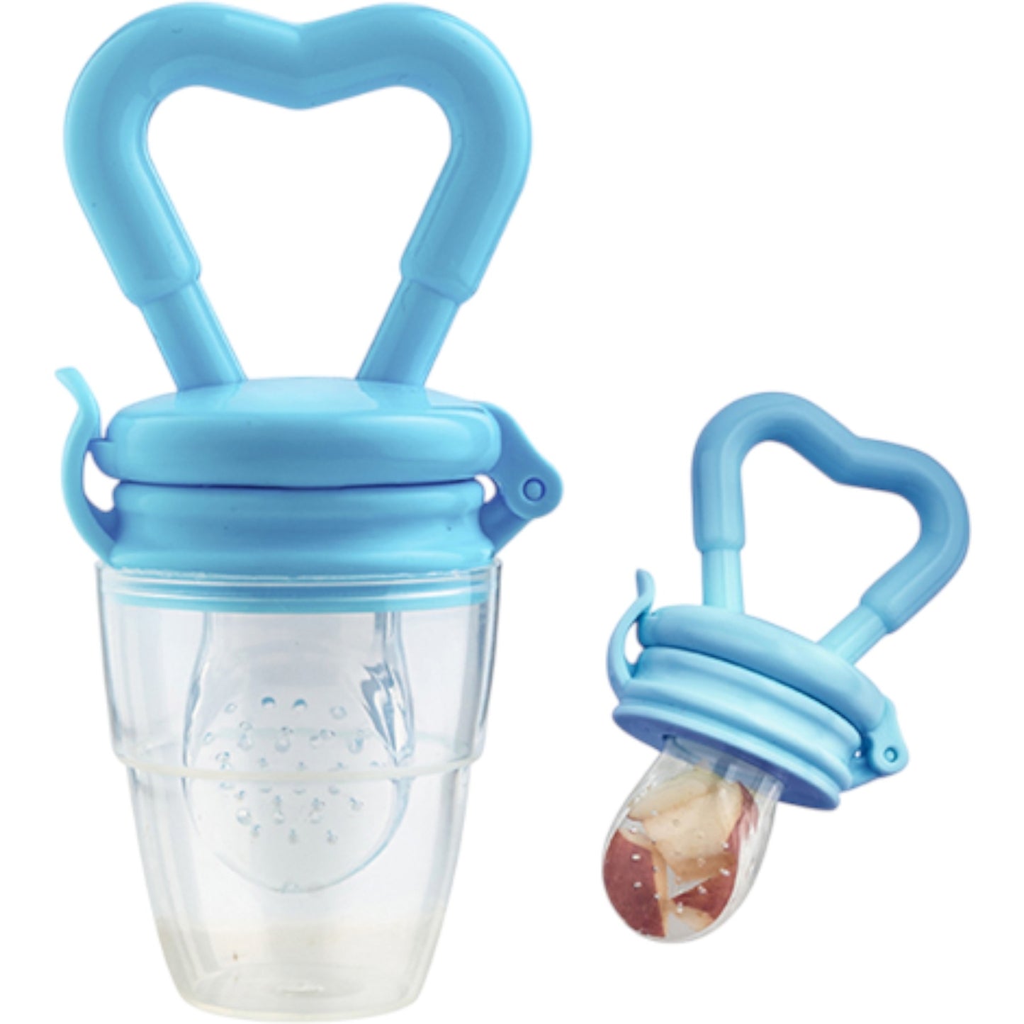 Fruchtsauger für Babys – Beiß- & Fütterhilfe | In Rosa für Mädchen & Blau für Jungen