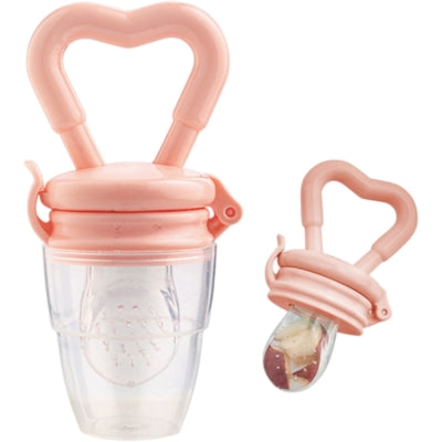 Fruchtsauger für Babys – Beiß- & Fütterhilfe | In Rosa für Mädchen & Blau für Jungen