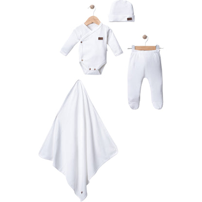 Erstlingsset für Neugeborene – 4-teilig & super weich 👶💕