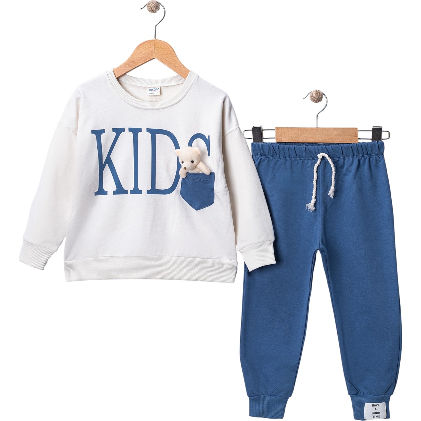 Zweiteiliges Outfit-Set für Jungen – gemütlich & süß 🐻👦