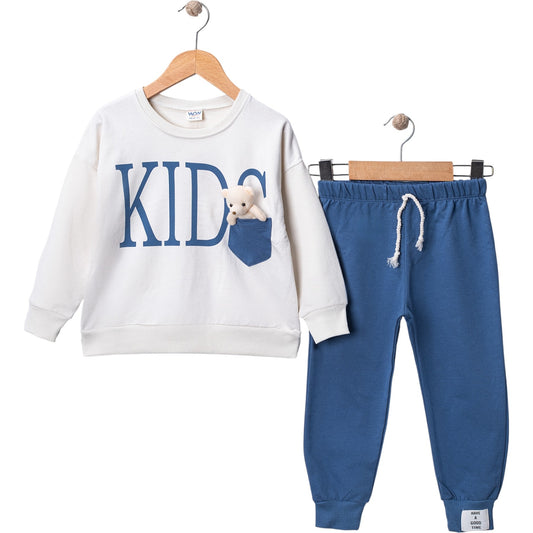 Zweiteiliges Outfit-Set für Jungen – gemütlich & süß 🐻👦