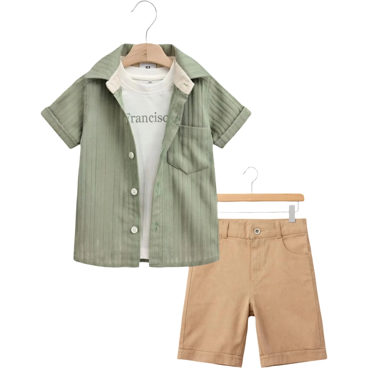 Outfit Set Hemd Shorts