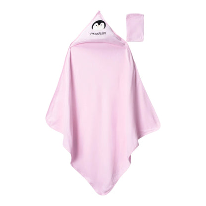 Baby Badetuch Pinguin Kapuze