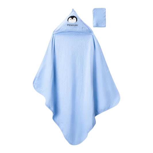 Baby Badetuch Pinguin Kapuze